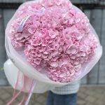 Букет з 9 колумбійських гортензій